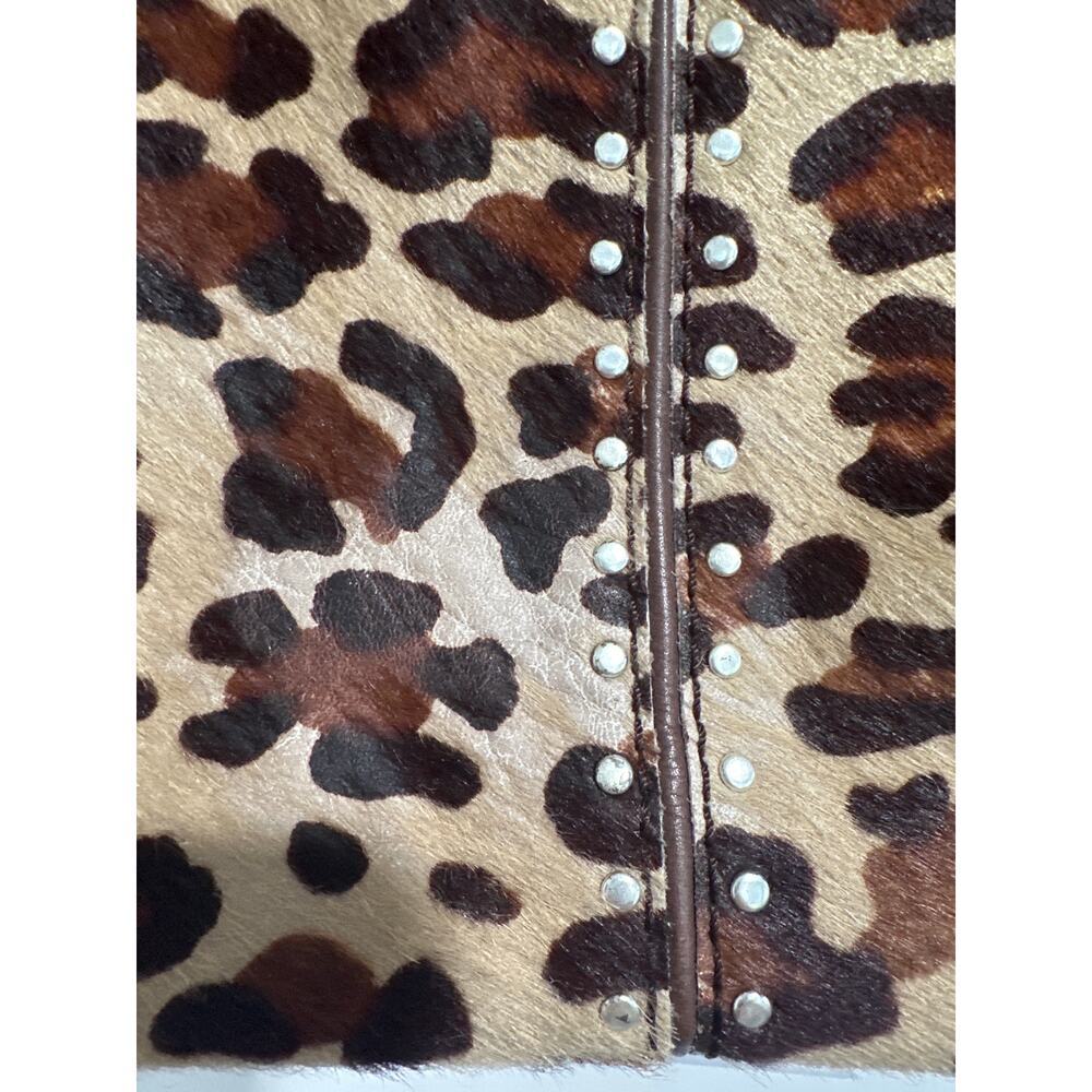 Michael Kors Astrid Cheetah Pattern Calf Hair Tote - Picture 3 of 9